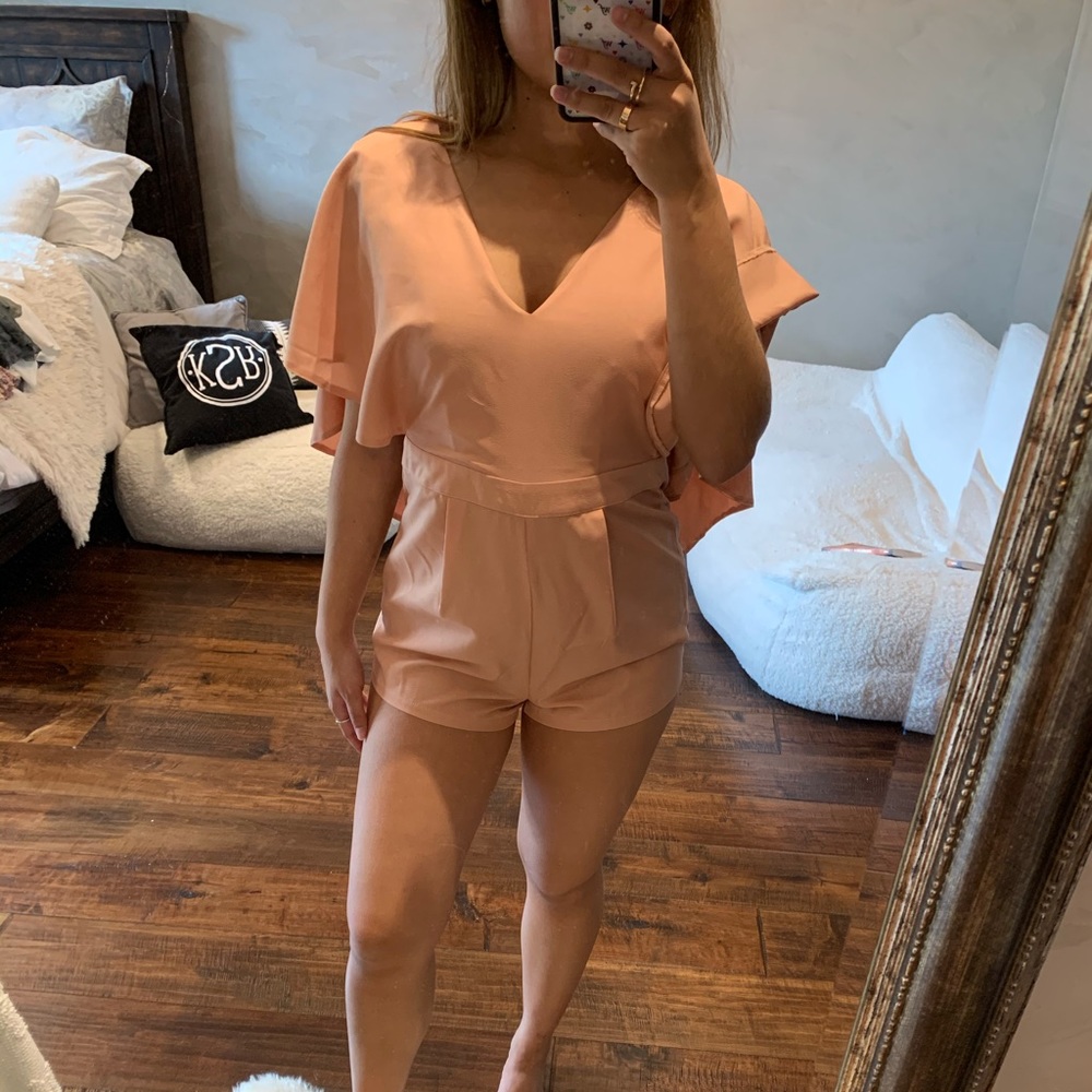 Mika & gala nude color romper